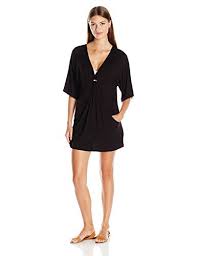 Women S Santiago Tunic Cover Up With Pockets Swimsuits For Big Bust Swimsuits For Curves Swimsuits Hot