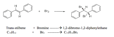 Bromination Of Trans Stilbene Odinity