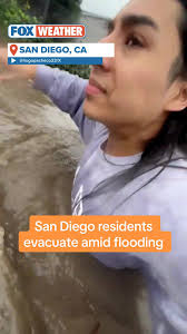 San Diego Residents Evacuate Amid Flooding