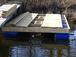How to build a combination fixed and floating dock. How To Build A Floating Dock Using Plastic Barrels About Dock Photos Mtgimage Org
