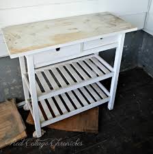 With a serving cart in the dining area you'll have everything, from bottles to napkins, within easy reach, so you won't have to run to and from the kitchen. Ikea Hack Kitchen Cart Edition With Chalk Paint And Wax