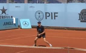 Sinner, in campo per la rifinitura prima del match contro Moller. VIDEO