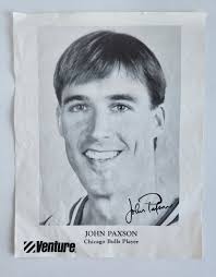 Venture John Paxson Chicago Bulls Player Head Shot