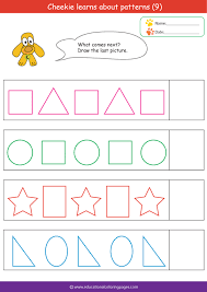 Coloring is good for your kid's motor skill and creative development. Patterns Coloring Pages Educational Fun Kids Coloring Pages And Preschool Skills Worksheets