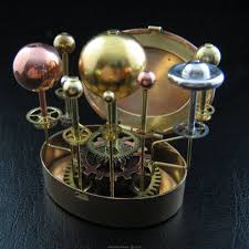 Orrery Steampunk Art Sculpture Globe Sphere Planets Watch Gears Solar System Ebay Decor Planet Armillary Sphere Steampunk Art