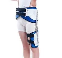 GHORTHOUD Abduction Hip Brace, Post-Op Rom Hip Joint Protection Stabilizer  Orthosis Support, Compression Hip Brace for Pain Relief Right Leg