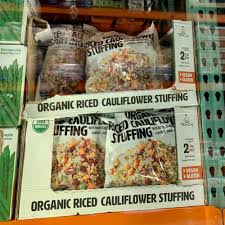 Riced cauliflower is basically cauliflower that has been pulsed or blended into small riced sized pieces. Costco Thanksgiving Dinner Roasted Sweet Potatoes Oven Roasted Turkey Thanksgiving Dinner