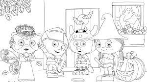 My kids go crazy for coloring! Happy Halloween Coloring Page Kids Coloring Pbs Kids For Parents