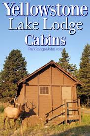 Lake hotel cottages are behind the lake hotel. Lake Lodge Yellowstone National Park Video Park Ranger John