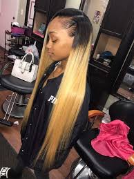 Black And Blonde Sew In Hairstyles Pin On Black Girls Hairstyles