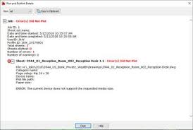 Check spelling or type a new query. Receiving Error From Autocad When Batch Plotting To My Kip 7170 Autodesk Community Autocad