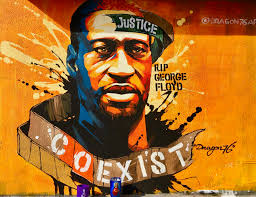 A george floyd protester in philadelphia. Justice For George Floyd Mural And Street Art In The East Village The Worley Gig