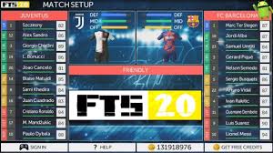 Jika ingin memiliki game ini, maka anda harus mempunyai kapasitas kisaran 310 mb. Download Fts 20 Mod Apk Data Obb Full Update Pemain