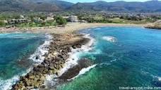 Malia Beach - Crete - YouTube