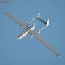 3d Model Of Iai Heron 3d Model Heron Aircraft