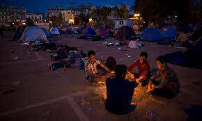 Latest videos most viewed videos longest videos popular videos random videos. Syrian Refugees Have Made Lesbos A War Zone Amid Fears Isis Is Entering Europe Daily Mail Online