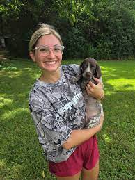 Rose picked up her Lt Dan puppy today at Old Hickory Kennels!