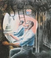 Ravilious At Dulwich Dot And Speck And Dash And Dab Giclee Print British Artist Western Art