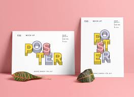Download Free Vertical Horizontal A4 Size Poster Mockup Psd Good Mockups