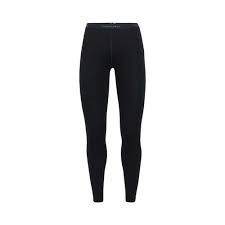 Womens Icebreaker 260 Tech Legging Size M 10 Black