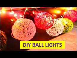 D I Y 6 Room Decorations Cotton Ball Lights Diy Cotton Ball Lights Cotton Ball Lights Baby Room Diy Diy Baby Stuff