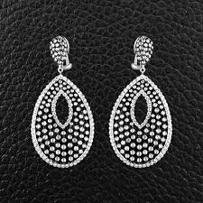 Black And White Diamond Shaped Logo Diamond Dangle Earrings Diamond Dangle Earrings Dangle Earrings Dangles