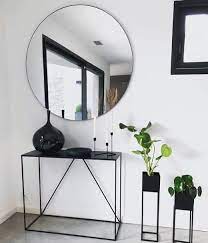 spiegel met sidetable living room decor apartment room decor home decor