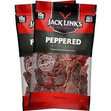 It's 96% fat free, and always hardwood smoked and slow cooked, resulting in a tender, delicious beef snack. Buy Jack Link S Beef Jerky Peppered 2 9 Oz Bags Flavorful Everyday Snack With A Pepper Kick 10g Of Protein And 80 Calories Made With 100 Premium Beef 96 Fat