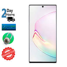 Este teléfono desbloqueado de fábrica le permite cambiar . Sm N975uzwavzw Samsung Galaxy Note 10 Plus 256gb Aura White Verizon Gsm Unlocked Refurbished Smartphone