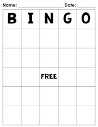 Make printable and virtual bingo cards. Blank Bingo Board Freebie By Love Believe Teach With Jo Ellen Foody