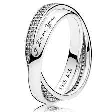 Choosing the right promise rings isn't a decision that should be made lightly. Anillo Pandora Plata Promesa 196547cz 52 Promise Rings Promise Rings Pandora Rings