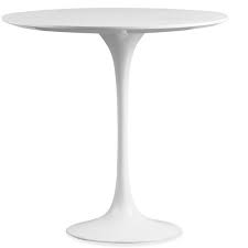 Tulip Fiberglass Bar Table 32 Round Bar Table White Bar Table High Bar Table