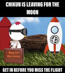 Available in a range of colours and styles for men, women, and everyone. Litecoin Lad Ltc On Twitter Chicken Meme Litecoin Ltc Moon Chikun Click To View