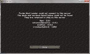 The fact it is called multiplayer (3rd party server) is nothing to do . Forge Mod Loader Could Not Connect To This Server Recommended Mods Stickypiston Hosting