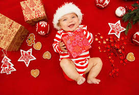 Grab a personalized box, like a fun tin lunch box from frecklebox. Beautiful Ideas To Make Baby First Christmas Special