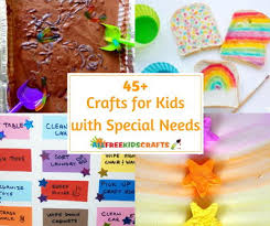 Make sure you check out my autism workbooks as well if you are looking for printable autism activities. 45 Crafts For Kids With Special Needs Allfreekidscrafts Com
