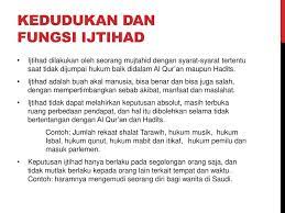 Selain itu ada perbedaan keadaan pada saat turunnya al quran dengan kehidupan modern. Apakah Fungsi Utama Ijtihad Sharahishe