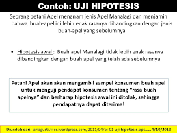 Maybe you would like to learn more about one of these? Hipotesis Uji Hipotesis Ppt Download