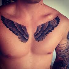 Many choose wings that are similar to an eagle which implies that the wearer believes in freedom. Chest Piece Wings Tattoo Tattoos Wing Tattoo Wings Tattoo