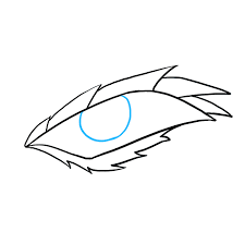How To Draw A Dragon Eye Really Easy Drawing Tutorial Dragon Eye Drawing Dragon Eye Anime Eye Drawing