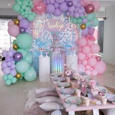 every little girls dream party by somethingwhiteevents theeventcollectivex merma kids party inspiration birthday decorations kids mermaid balloons