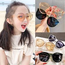 New Children's Retro Sunglasses Summer UV Protection Boys and Girls  Sunglasses Baby Comfortable Shade Glasses