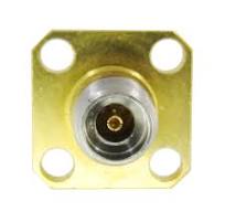 C7075B 2.92mm Hermetic Flange Adapter F/F 1x10-8 & IP68 VSWR 1.4max 0-40Ghz