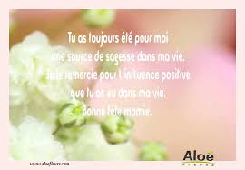 Citations sur les mamies petite idée en plus : La Fetes Des Grands Meres Aloe Fleurs