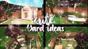 Ideas for a house in bloxburg wsportsco. 4 Cute Yard Ideas Bloxburg Alxha Youtube