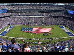 In Giant S Stadium Home Of The Nfl S New York Giants Nfl Stadiums Giants Stadium Nfl New York Giants