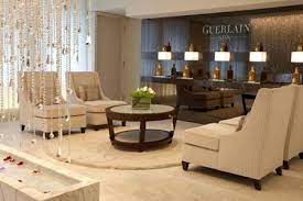 Guerlain Spa In New York S Waldorf Astoria Beauty News Nyc The First Online Beauty Magazine Waiting Room Decor Spa Furniture Spa Decor