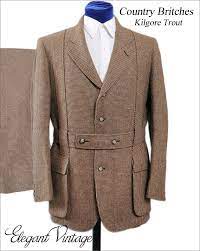 Men S Vintage Tweed Norfolk Suit Jacket Country Britches Kilgore Trout 41 42 Vintage Suit Men Designer Suits For Men Mens Suit Coats