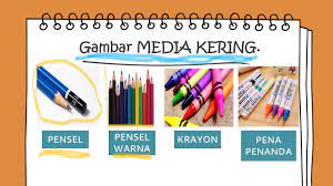 Media kering untuk menggambar adalah. Psv Ppki Alat Seni Lukis Media Kering Youtube