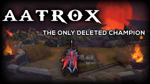 All the champions are arranged in five tiers based on their draft rate (pick + ban rate). The Only Champion Riot Has Ever Removed From League Of Legends An Aatrox Documentary Youtube